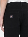 Wingville Loose Denim Shorts - Black