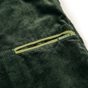 Magenta Loose Long Cord Shorts - Petrol Blue