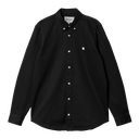 L/S Madison Shirt - Black/White