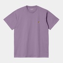 S/S Chase T-Shirt - Violanda/Gold
