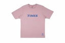 Times Logo T-shirt - Pink/blue