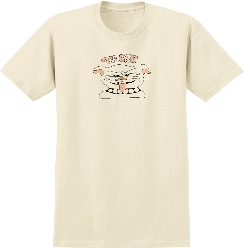 There S/s Dog T-shirt - Natural