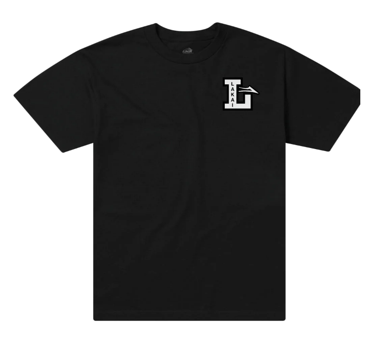 Lakai Letterman S/S Tee - Black