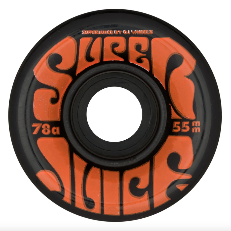 OJ Wheels 55mm Mini Super Juice 78a - Black