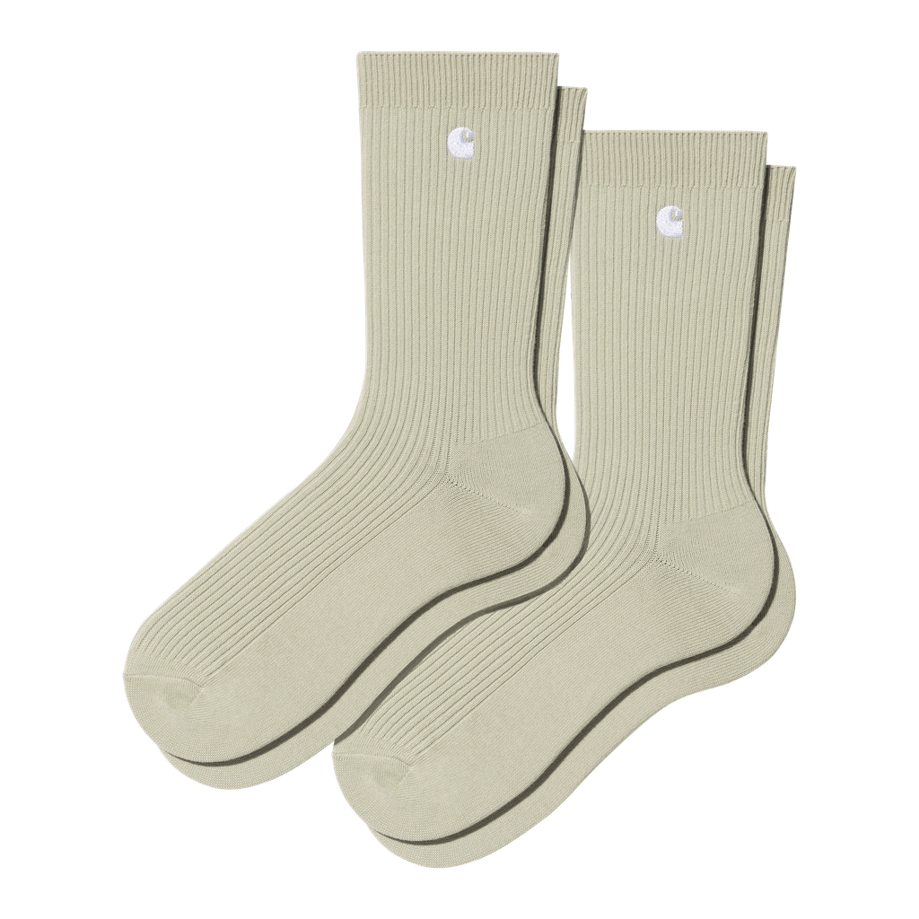 Carhartt WIP Madison Pack Socks - Beryl/White