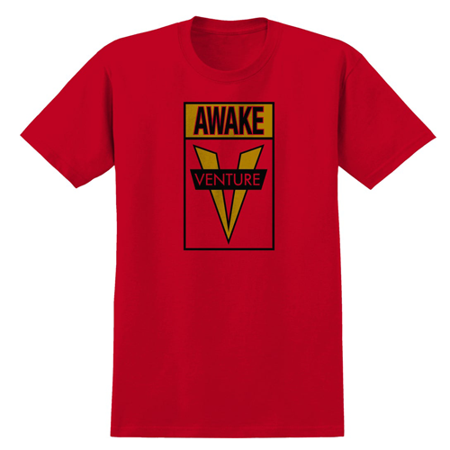 Venture S/s Awake Red/gold