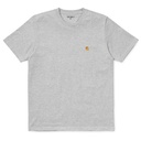 S/S CHASE T-SHIRT ASH HEATHER/GOLD