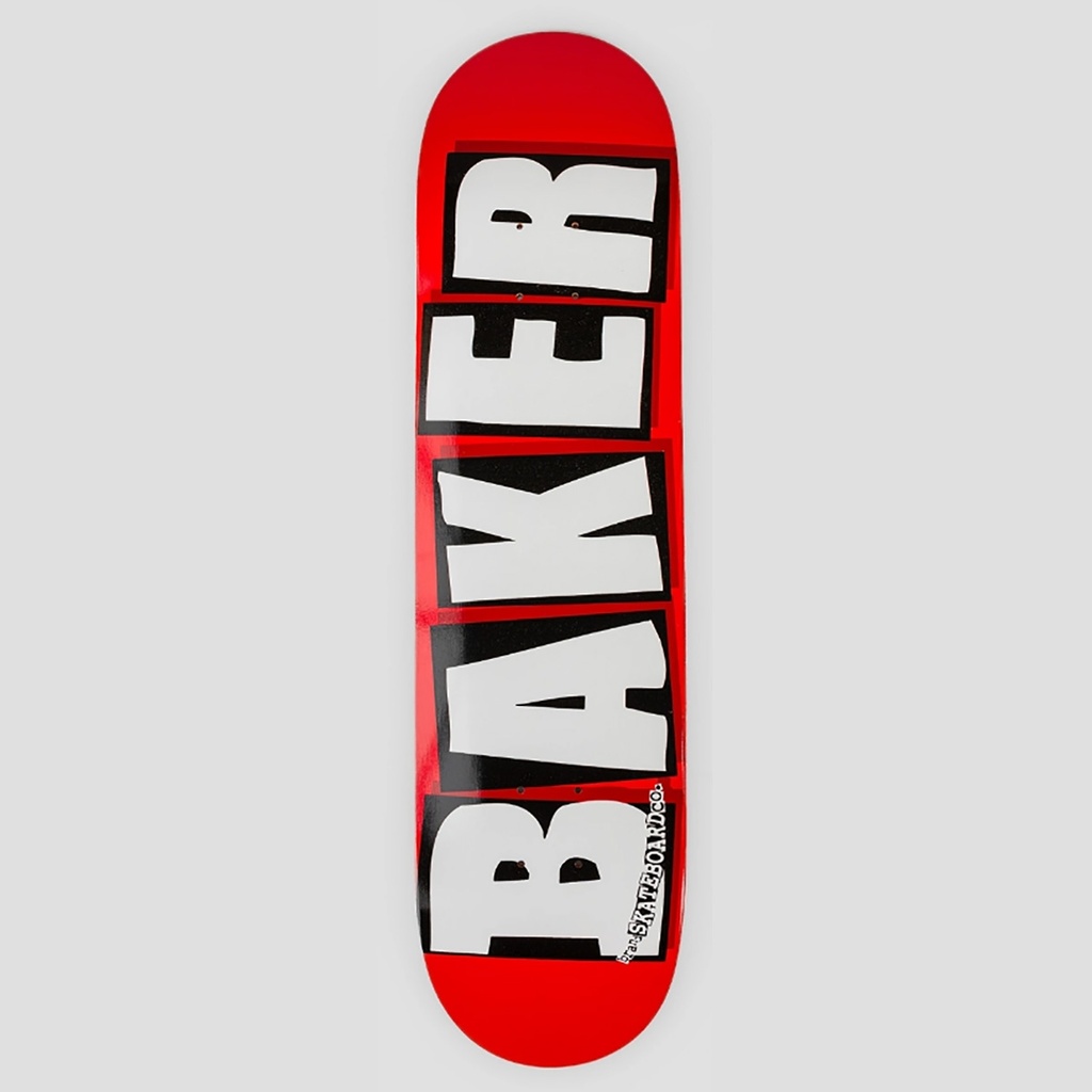 Baker Brand Logo 8.0 White