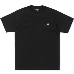 Carhartt WIP S/s American Script T-shirt - Black