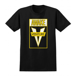 Venture S/s Awake Black/yellow