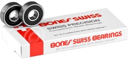 [3074153] Bones Swiss Bearings Black/silver