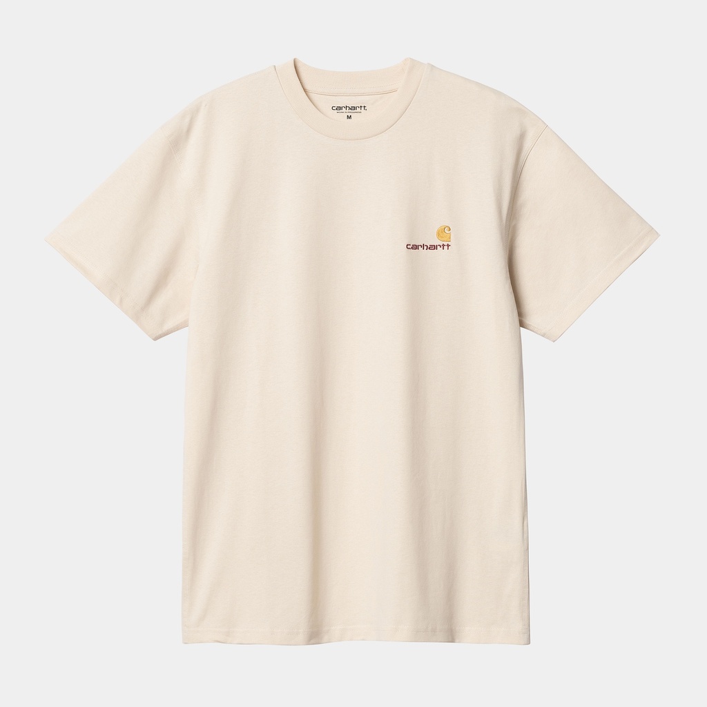 Carhartt WIP S/s American Script T-shirt - Natural