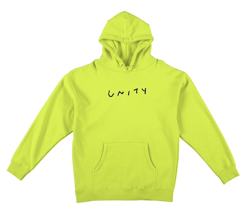 Unity Banners Hoodie - Safety Green