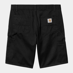 Carhartt WIP Ruck Single Knee Shorts - Black Sw
